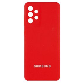 Чохол Silicone Cover Full Camera (AA) для Samsung Galaxy A13 4G, Червоний