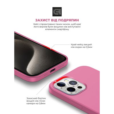 Чехол для мобильного телефона Armorstandart ICON2 Case Apple iPhone 15 Pro Pink (ARM77019) | Зображення 4
