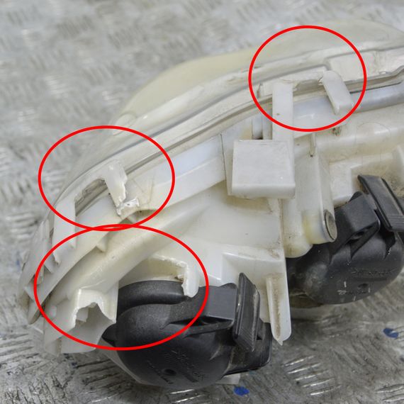 Фара ліва Smart Fortwo 450 1998-2007 Фара передня ліва Смарт Фортво 450 0301169201 | Зображення 5