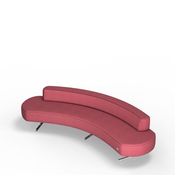 Трехместный диван FLEX 30 Ткань Коралловый | Зображення 1