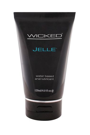 Лубрикант анальний Wicked Jelle на водній основі, 120ML