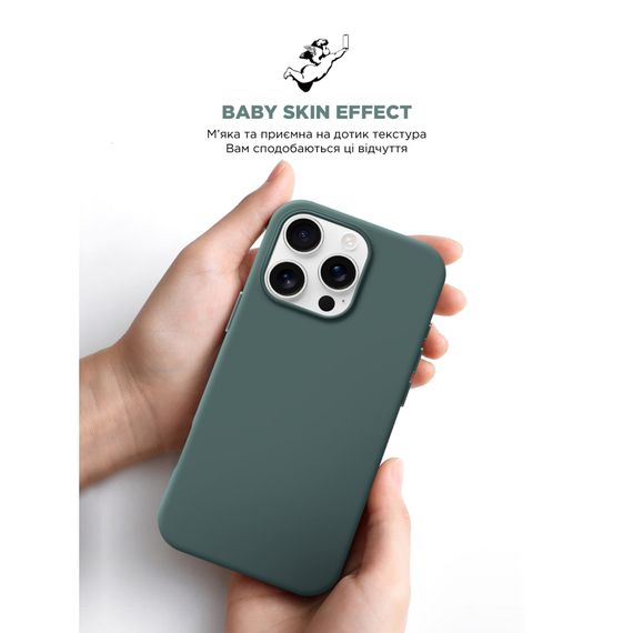 Чохол до мобільного телефона Armorstandart ICON2 MagSafe Apple iPhone 16 Pro Lake Green (ARM81318) | Зображення 7