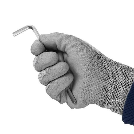 Ключ Г-подібний шестигранний 6 мм, 133*30 мм INTERTOOL HT-1856 | Зображення 2