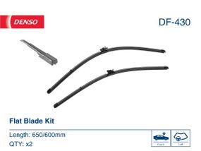 DF-430 DENSO - Комплект склоочисників Flat Blade Kit 650 / 600 мм