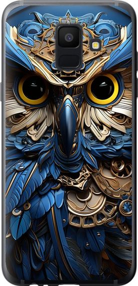 Чехол на Samsung Galaxy A6 2018 Сова v2 "5649u-1480-17620"