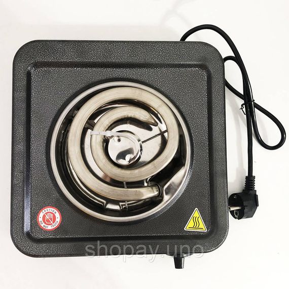Якісна настільна електроплита Domotec MS-5531 1000 Вт, Настільна електроплита зручна AM-54 | Зображення 2