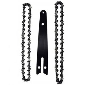 Комплект шина 45 см + 2 ланцюги 18 дюймів 72 ланки для бензопили, із міцної сталі для довговічності та надійності