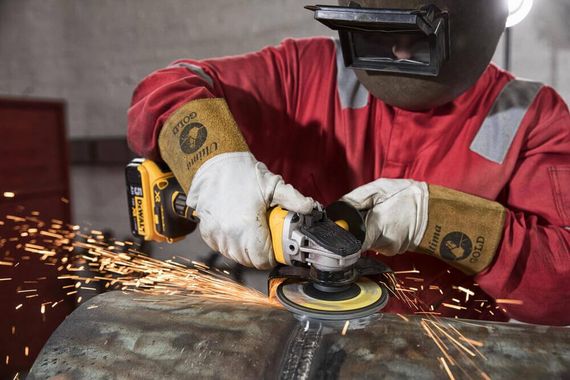 Шлифмашина угловая - болгарка аккумуляторная бесщёточная 125мм DeWALT DCG405P3 | Зображення 8