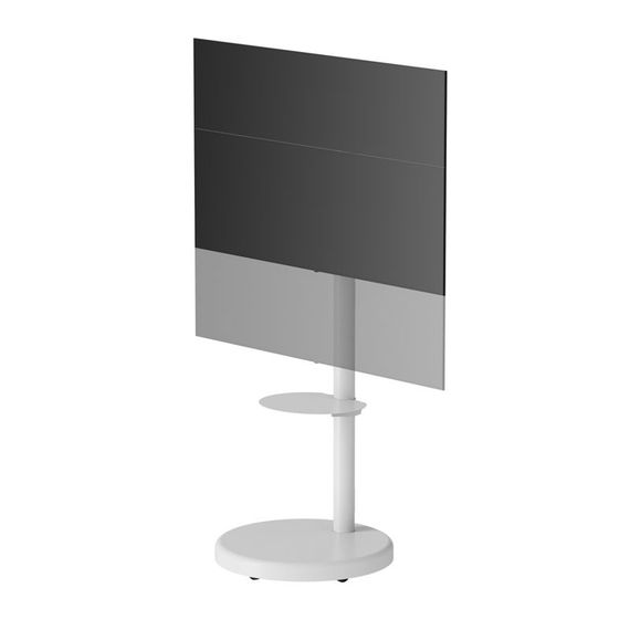 Підлогова тумба під телевізор  Gembird TVS-86TR-01-W | Зображення 1