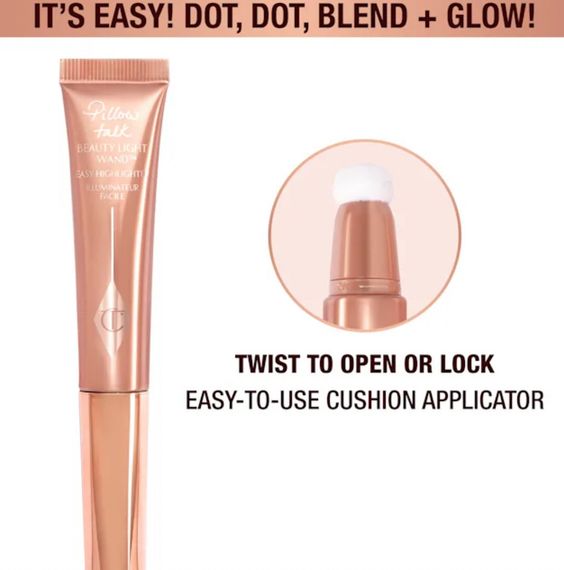 Хайлайтер Charlotte Tilbury Beauty Highlighter Wand (Pillow Talk) 12 ml | Зображення 4