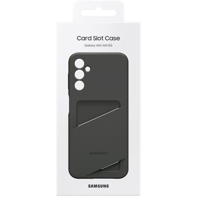 Чехол для мобильного телефона Samsung A14 Card Slot Case Black (EF-OA146TBEGRU) | Зображення 5