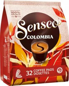 Кофе в чалдах Senseo Colombia 32 порции Philips Сенсео 62 мм Нидерланды с мягкой кислинкой