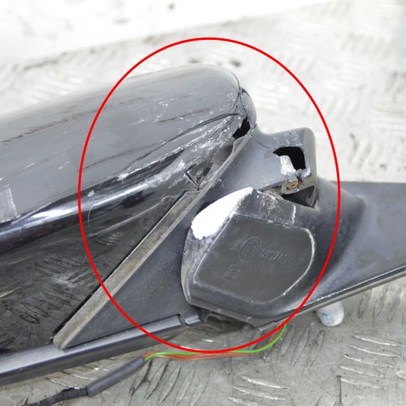 Дзеркало праве 3 піни BMW 5 E60 2003-2007 дорестайл Дзеркало зовнішнє праве БМВ е60 53010 | Зображення 4