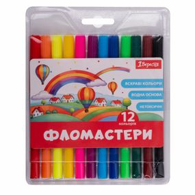 Набір фломастерів 1 Вересня Classic 650547 12 кольорів