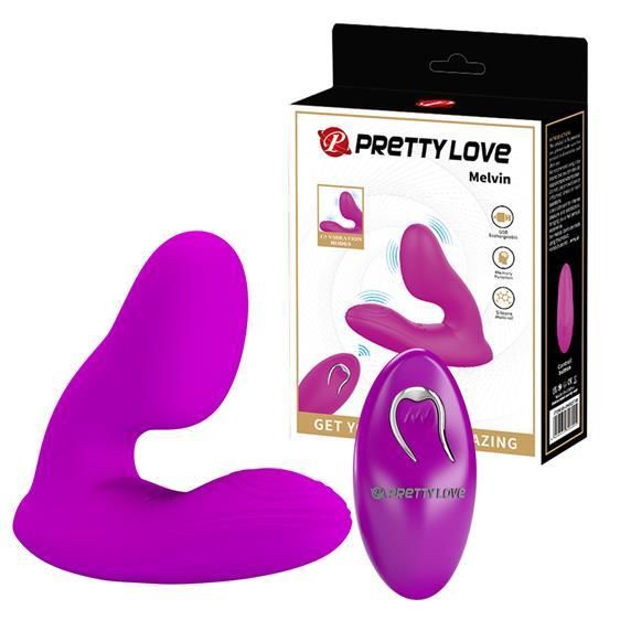 Масажер простати - Pretty Love Melvin Anal Vibrator Massager Purple Sex Aura