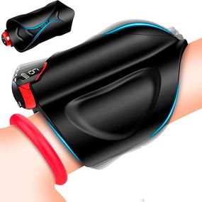 Вибронасадка на пенис, мастурбатор, вибропуля Blowmotion  3 в 1