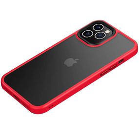 TPU+PC чохол Metal Buttons для Apple iPhone 11 Pro Max (6.5") Червоний / Red