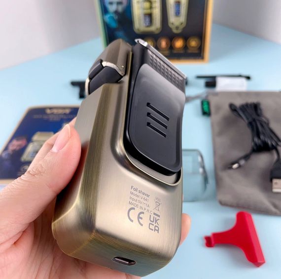 Тример V-265 з 4 насадками, 1600mAh, 8000 RPM, LED дисплей XPRO (46074-V-265_581) | Зображення 7