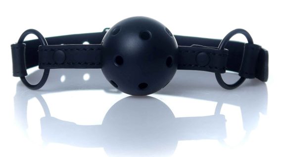Кляп Fetish Boss Series - Ball Gag rubber Black 3, BS6100035 Sex Aura | Зображення 1