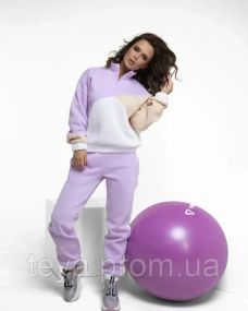 Спортивний костюм для жінок колір бузковий розмір XL FI_001803