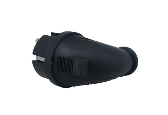 Вилка каучуковая угловая с заземлением RUBBER IP44 Ny95000073 | Зображення 2