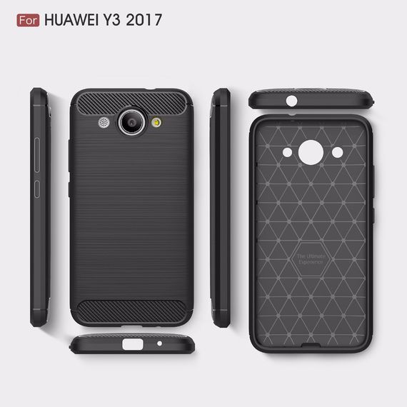 Чохол PRIMO Carbon Fiber Series для Huawei Y3 2017 - Black | Зображення 3
