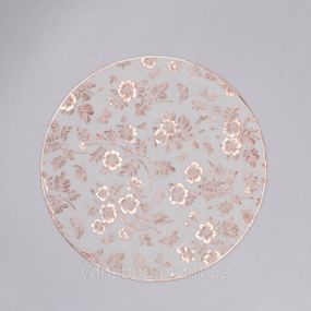 Килимок для сервірування столу Flowers 38 см, бронза HP-36327-12BR