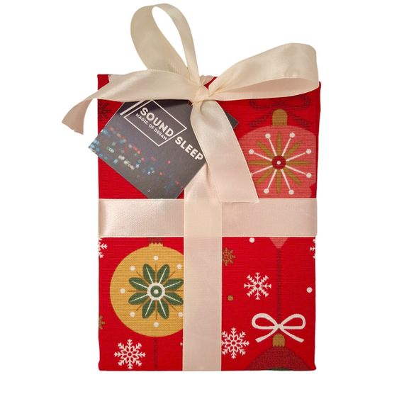 Ранер SoundSleep Christmas Balls новорічний водостійкий 35х100 см червоний (2800004658584) | Зображення 3