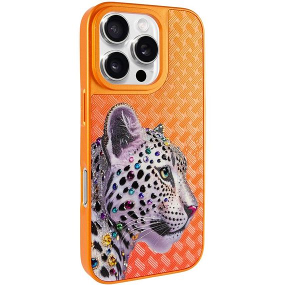 Чохол TPU+PC Crystal Hunt with Magnetic Fit для Apple iPhone 16 Pro (6.3") Orange