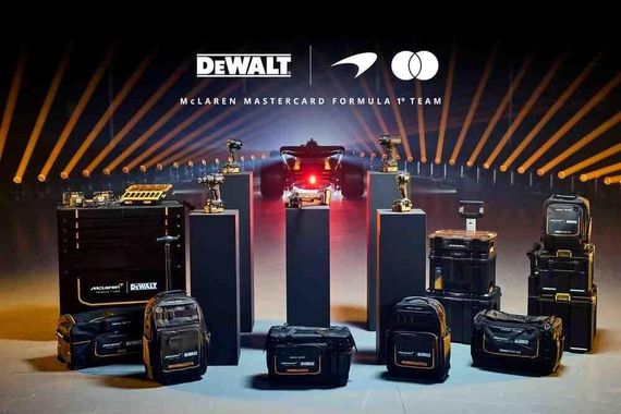 Набор из двух инструментов аккумуляторных бесщеточных McLaren F1 TEAM SPECIAL EDITION DeWALT DCK2222MP2T | Зображення 9