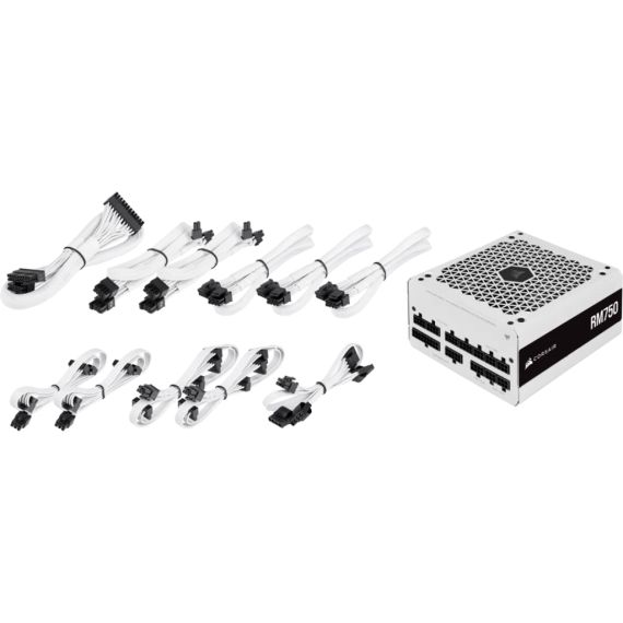 Блок питания Corsair 750W RM750 White (CP-9020231-EU) | Зображення 8