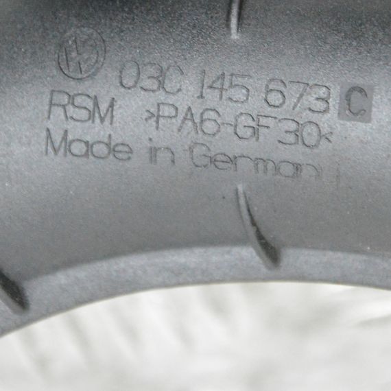 Патрубок інтеркулера 1.4 TSI Volkswagen Golf V Touran 2003-2015 Трубка провід повітря Фольксваген 03C145673C | Зображення 2