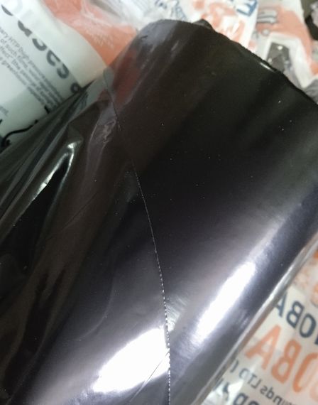 Плівка 30 мкм 0.8 м*1000м Shadow чорна для мульчування ґрунту | Зображення 2