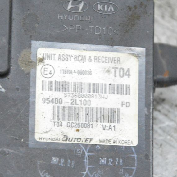 Блок комфорту BCM Hyundai i30 2007-2012 Модуль БСМ Хюндай ай30 954002L100 95400-2L100 | Зображення 2