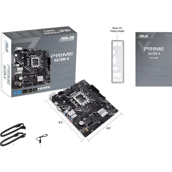 Материнская плата ASUS PRIME H610M-K | Зображення 6