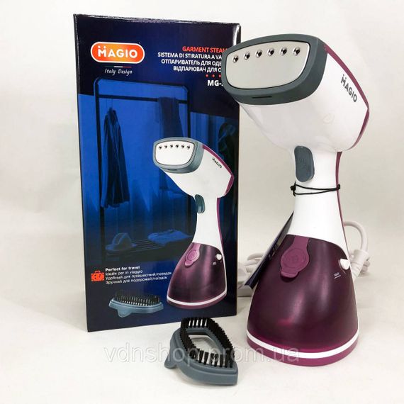 Відпарювач з насадками для різних тканин MAGIO, Ефективний відпарювач для прасування одягу KF-25 | Зображення 5