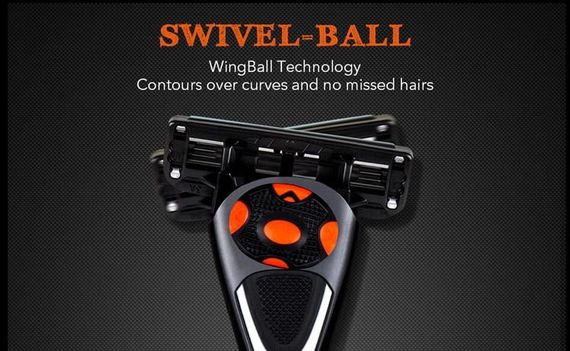 Чоловіча бритва Qshave Black Spider – без батарейок, без компромісів | Зображення 2