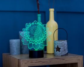 Змінна пластина для 3D світильників "Лотос 2" 3DTOYSLAMP