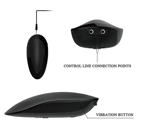 Вибратор на присоске BAILE - Barbara Multi-speed vibration, BW-008074ZSY Sex Aura | Зображення 6