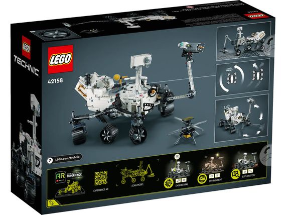 Конструктор LEGO Technic Миссия NASA Марсоход «Персеверанс» 42158 | Зображення 8