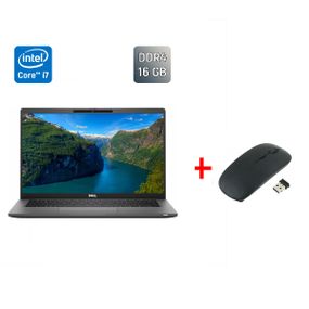 Ультрабук Dell Latitude 7420 / 14" (1920x1080) IPS / Intel Core i7-1185G7 (4 (8) ядра по 3.0 - 4.8 GHz) / 16 GB DDR4 / 512 GB SSD / Intel Iris Xe Graphics / HDMI / USB Type-C / Windows 11 б/в + Подарунок Бездротова миша / USB