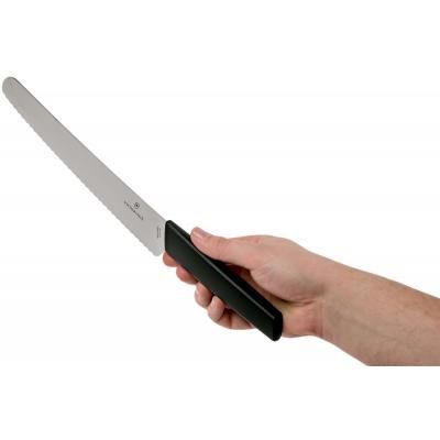 Кухонний ніж Victorinox SwissModern Bread and Pastry Knife 22 см Black (6.9073.22WB) | Зображення 5