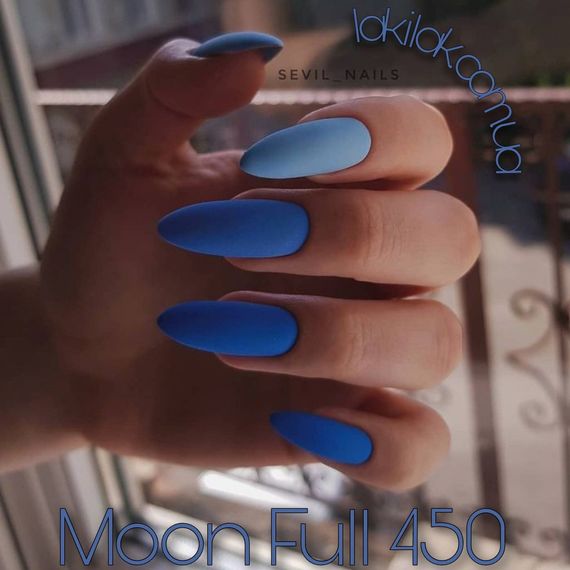 Гель-лак Moon Full Breeze color №450 сапфір 8 мл