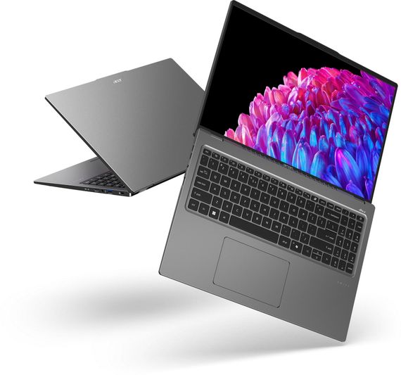 Ноутбук Acer Swift Go 16 SFG16-72 16' 3.2K OLED, Intel U5-125H, 16GB, F512GB, UMA, Lin, сірий (NX.KY9EU.001) | Зображення 7