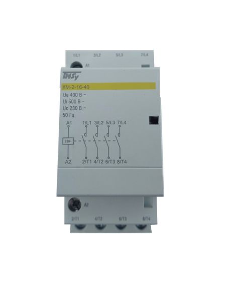 Контактор модульний КМ-2-16-40 16А 230AC 4NO 4р 2мод. Ny95503863 | Зображення 1