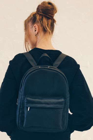 Жіночий рюкзак Sambag Brix LB чорний 35  x 25 x 12 см (11511001) | Зображення 4