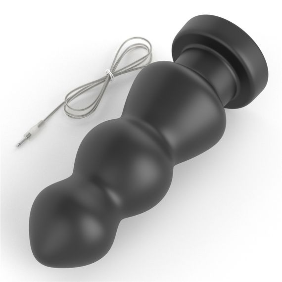 Анальна пробка - King-Sized Vibrating Anal Rigger 7.8" Sex Aura | Зображення 3
