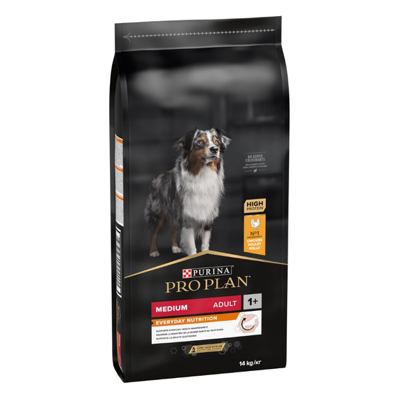 Сухий корм Purina Pro Plan Medium Adult для собак середніх порід з куркою 14 кг | Зображення 2
