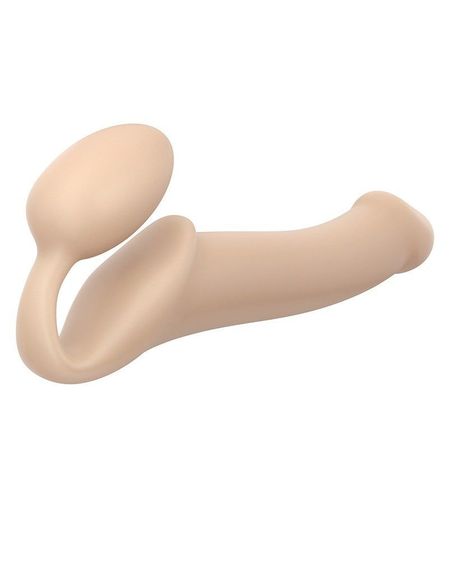 Безремінний страпон Strap-On-Me Flesh L, повністю регульований, діаметр 3,7 см | Зображення 1