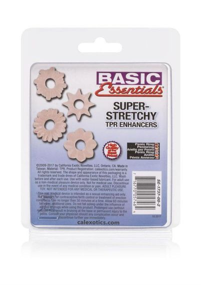 Набір ерекційних кілець Basic Essentials 4 Pack sexstyle | Зображення 2